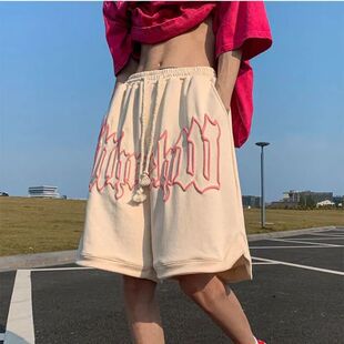 five slimming quarter pants美式 American 宽松显瘦五分裤 loose