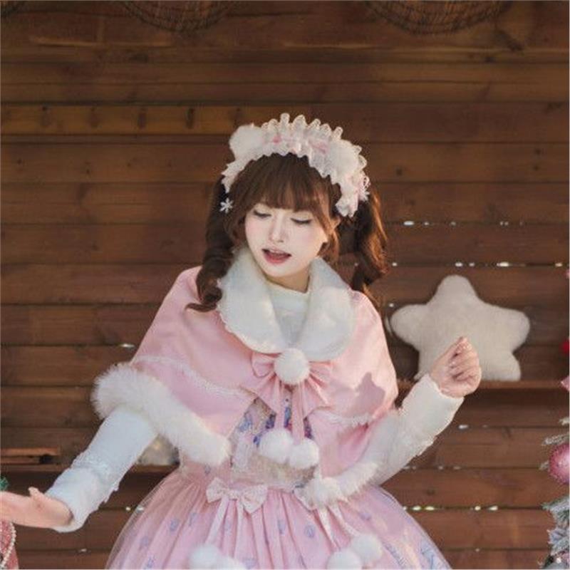 原创lolita正品洛丽塔jsk连衣裙斗篷lo裙冬款套装