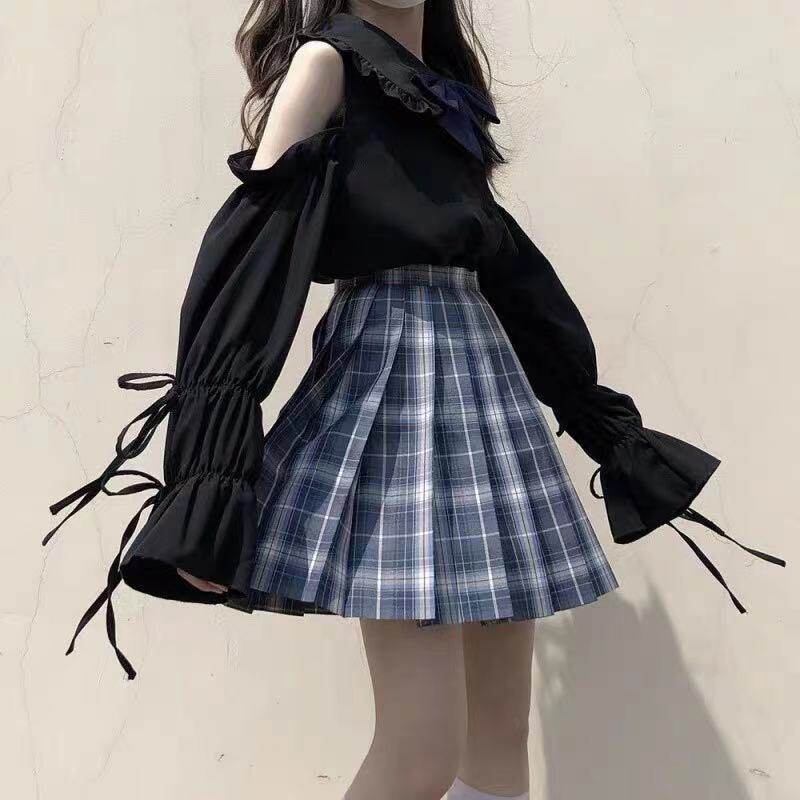 日系jk制服衬衫女学院风洛