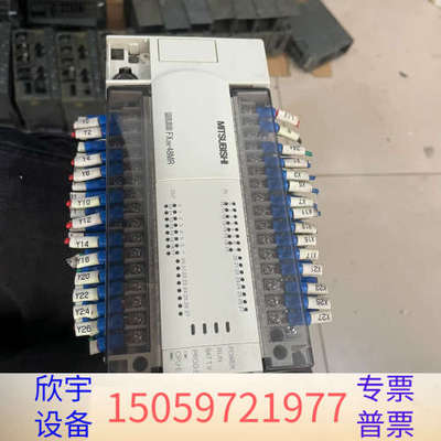 PLC模块FX2N48MR-001。带扩展模块FX2N-.议价