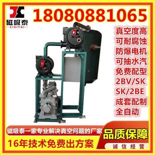 2B水环真空机组ZJP300罗茨增压泵2BV5161真空泵19KW系统 JZJ2B300