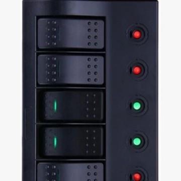 带灯开关面板 游艇改装车驾驶台开关面板 游艇配件 PN-AP6S/P