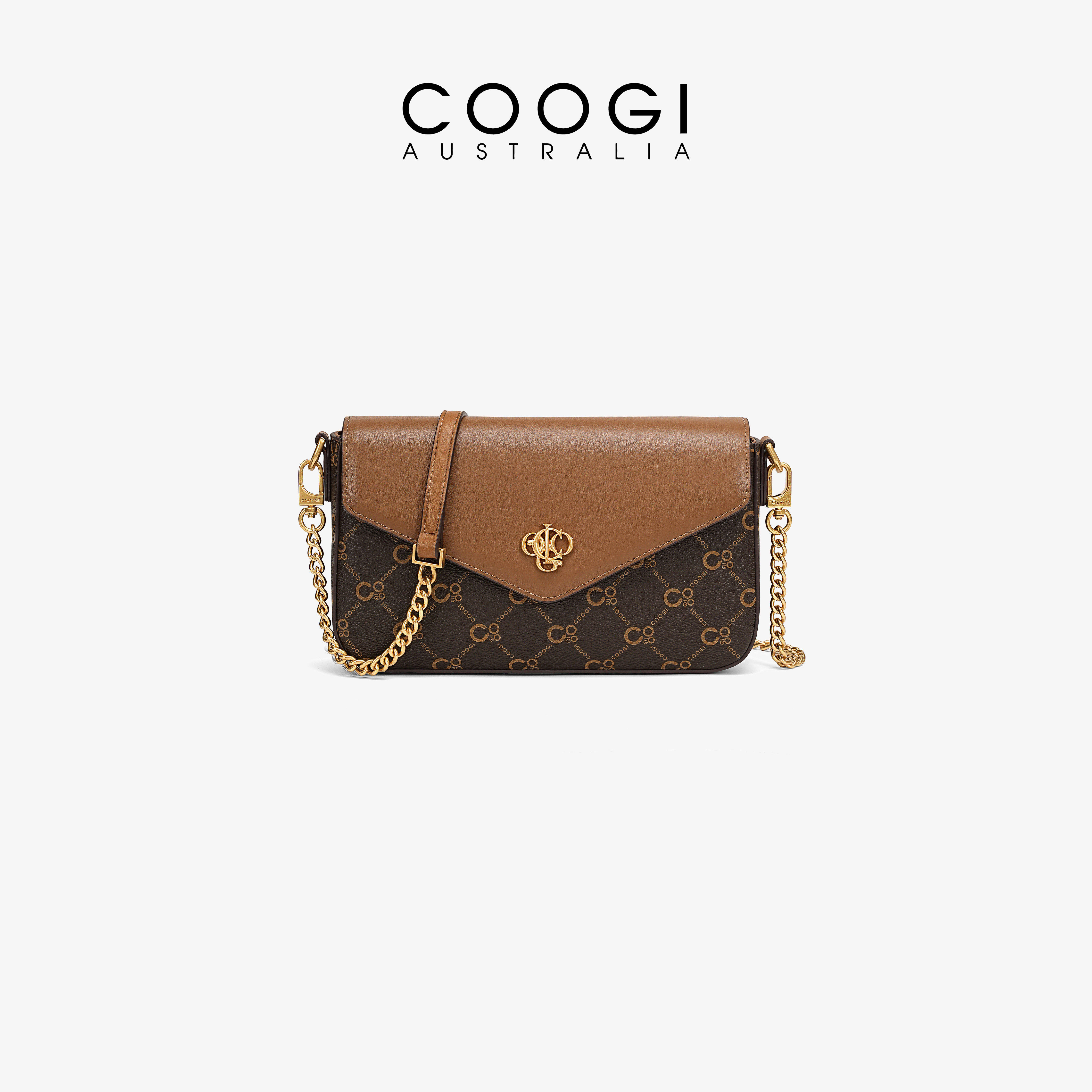 COOGI轻奢手提斜挎信封包送礼