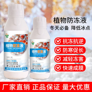 植物防冻液瓜果蔬菜花卉树苗中药材抗冻抗寒解冻害降冰点促进生长