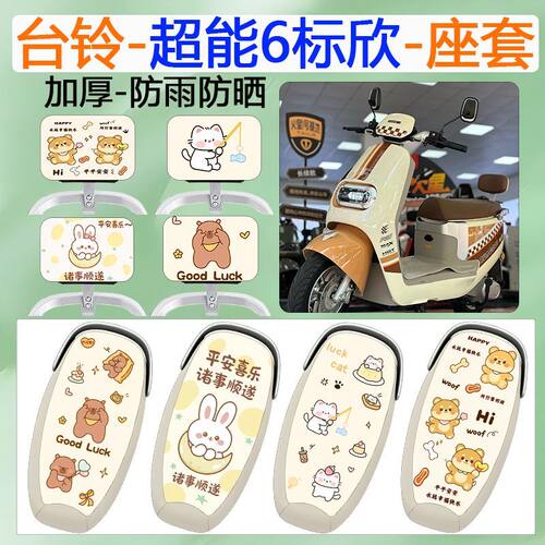台铃超能6标欣电动车座套