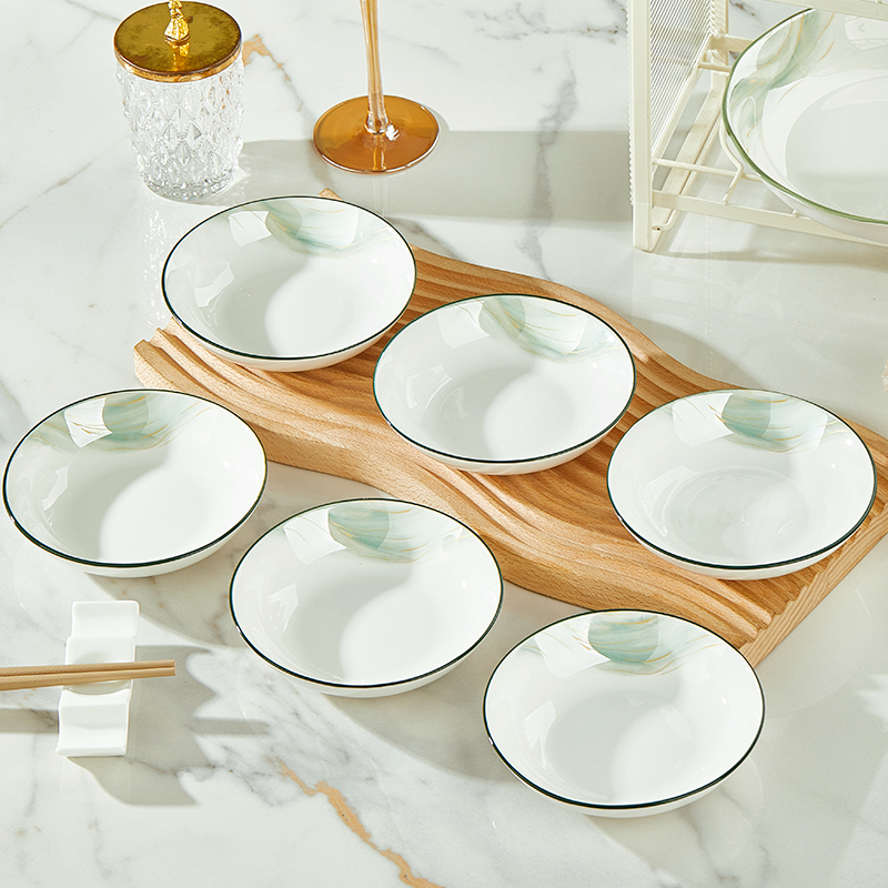 纬廷陶瓷加厚防烫陶瓷味碟