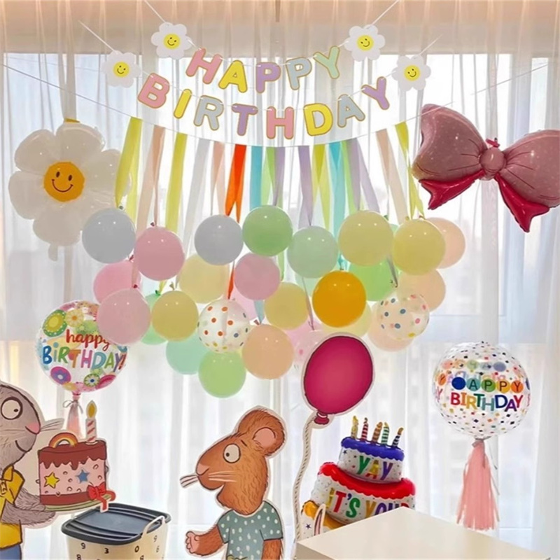 生日快乐投影仪灯场景布置装饰氛围创意拍照道具礼物儿童女孩派对