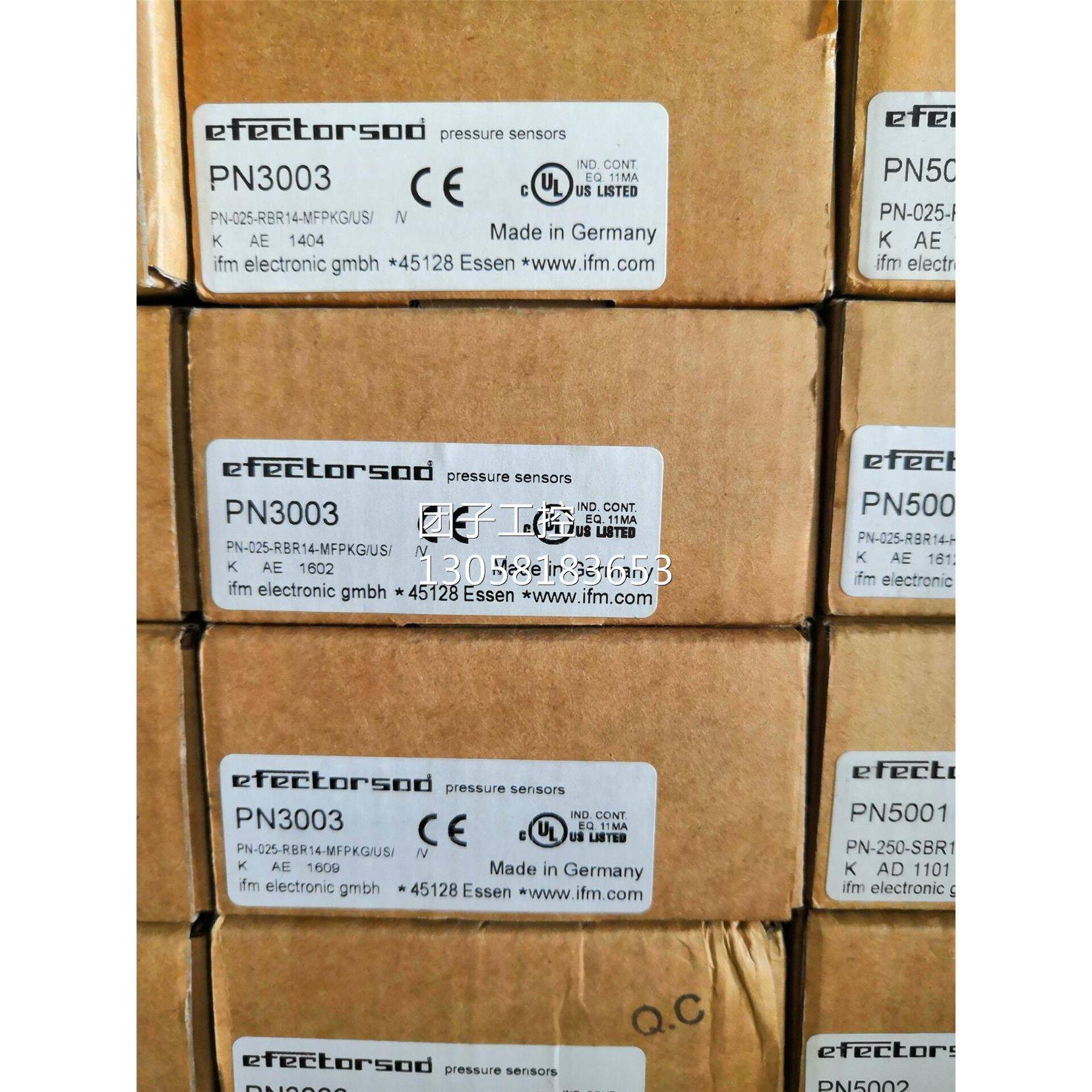 ！IFM压力传感器PN3003询价