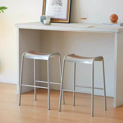 罗马吧台凳高凳子吧台吧凳家用酒吧凳设计师高脚凳北欧覆古岛台椅