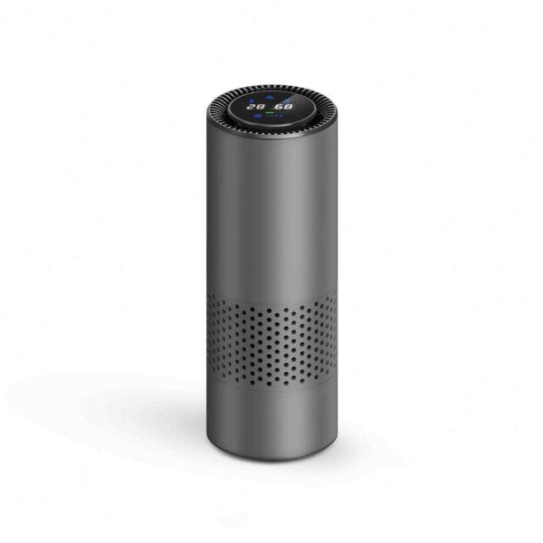 智能人体感应车载空气净化器负离子复合滤网净化器桌面车载净化器