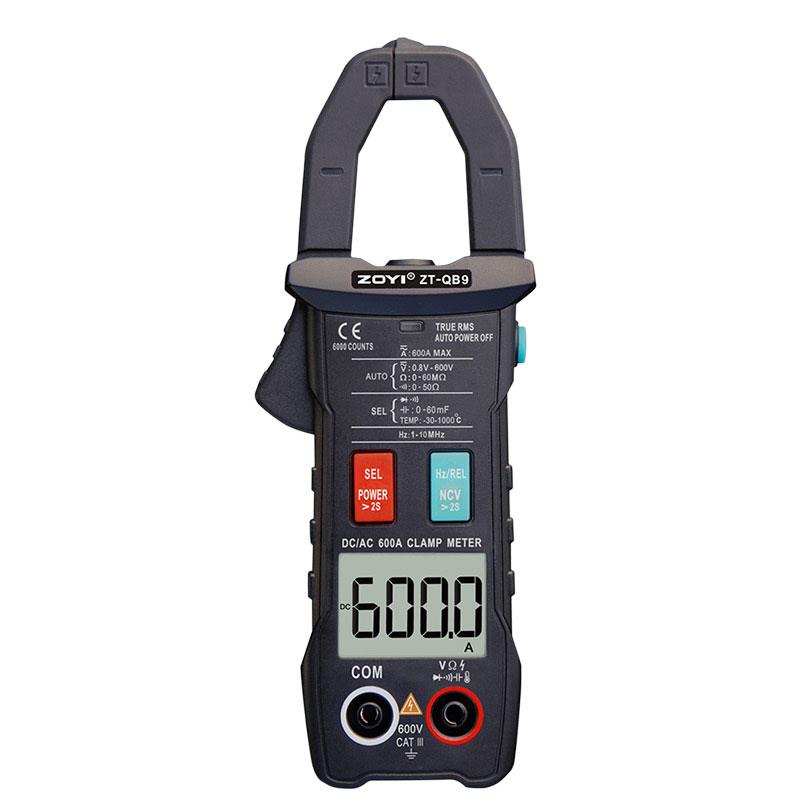 众仪全自动QB9交直流钳形万用表高精度全档位防烧电流表多功能