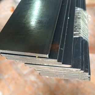 65Mn弹簧钢条1.2米锰钢片扁平钢板/工件打孔激光切割定做机械长条