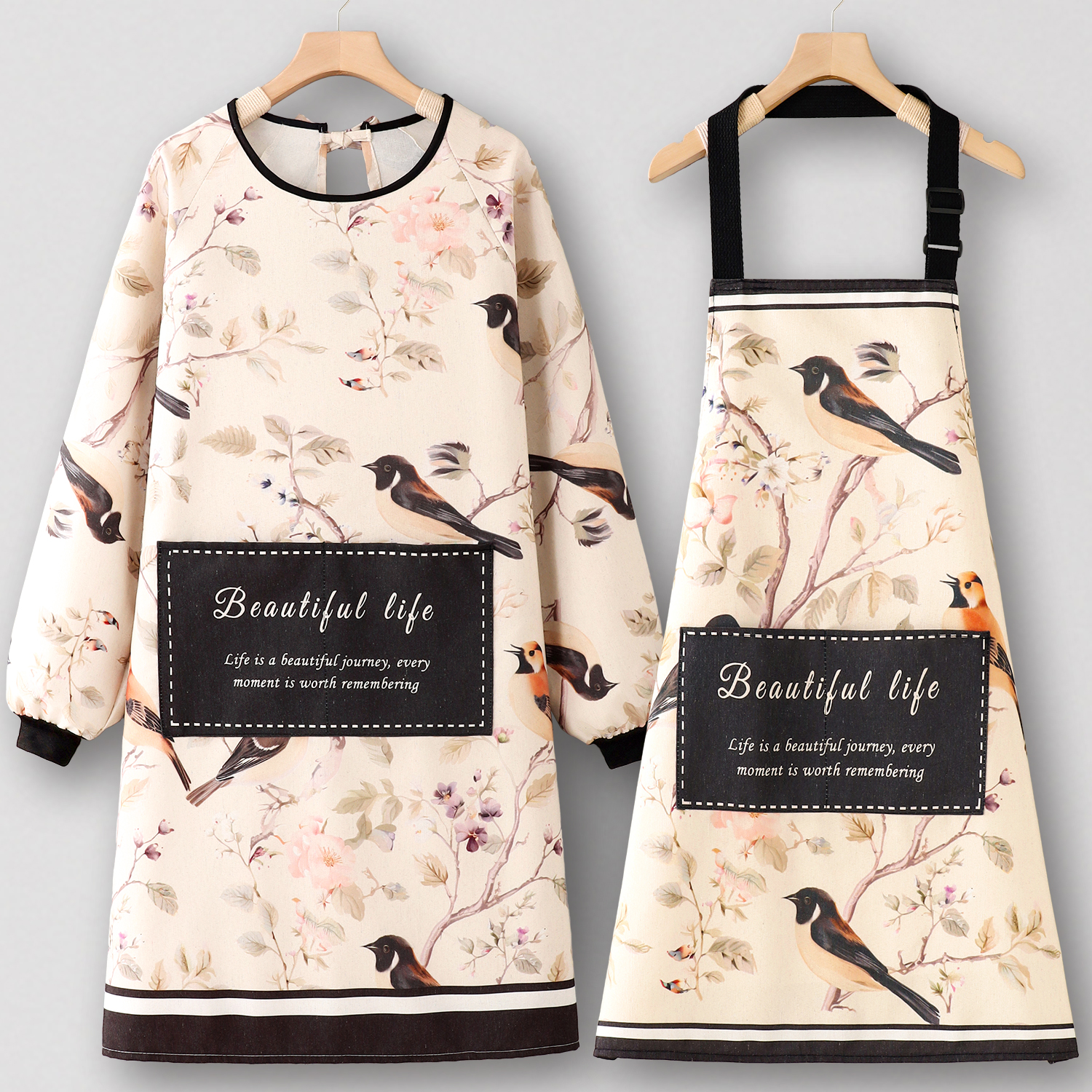 花艺师专用围裙厨房家用