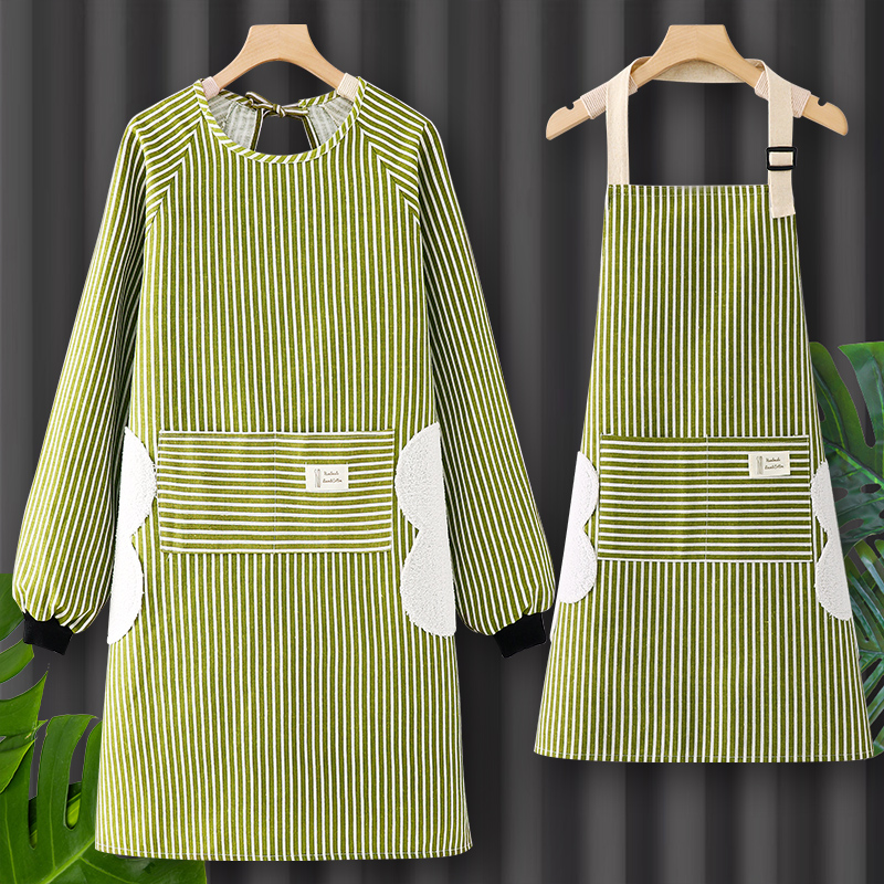 围裙纯棉家用美甲时尚