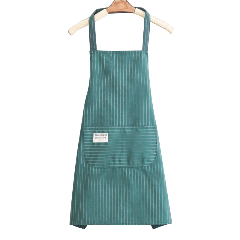 夏季纯棉围裙厨房家用2025新款时尚做饭网红餐饮专用防水质量好的