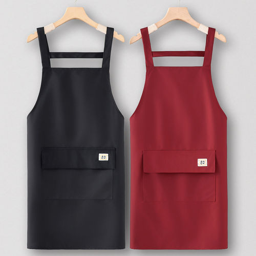 餐厅厨房围裙定制工作服女