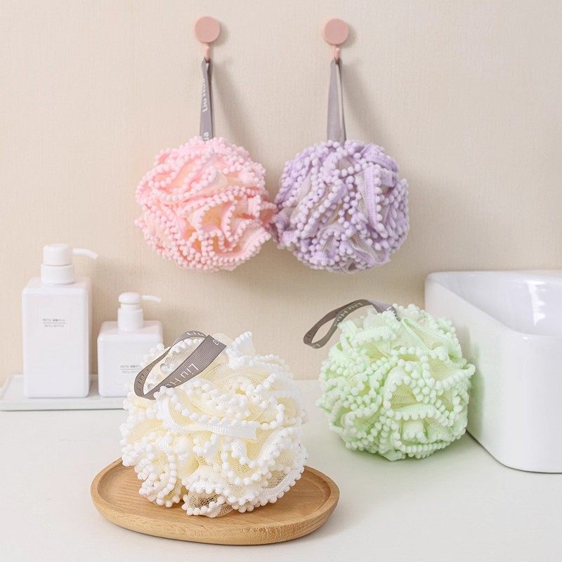 超柔软可爱高档轻奢洗澡沐浴球不散浴花球搓澡起泡洗浴用女洗澡巾,家庭/个人清洁工具,沐浴球,淘宝优惠券,粉丝福利购,淘宝优惠卷