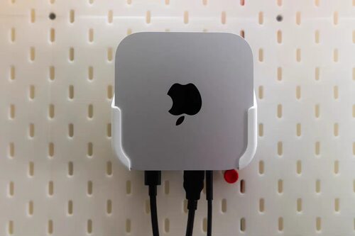 适用宜家SKADIS 斯考迪斯 洞洞板配件 苹果mac mini m4支架