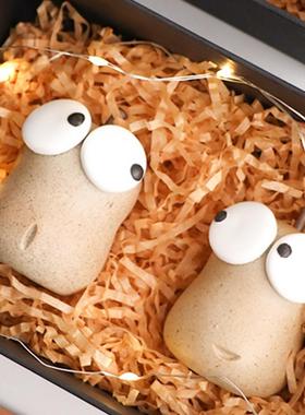 永不分梨可爱迷你新婚礼物情侣闺蜜结婚车载装饰品小摆件永不分离