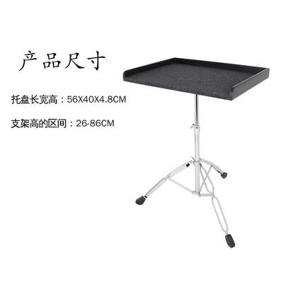 奥尔夫托盘长方形木制打击乐器托架琴槌鼓棒收纳桌小打工作台