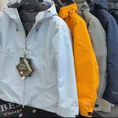 鸭绒男冲锋衣羽绒服三防户外外套