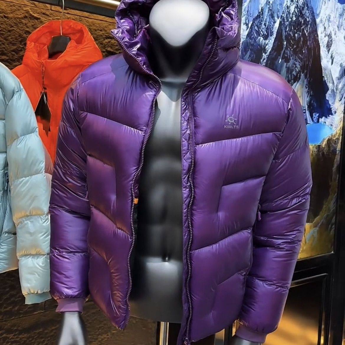 高货极地新国标白鸭绒5000GT羽绒服外套男轻量化保暖抗寒300克