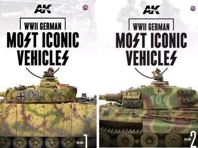 WWII二战德国战车制作教程AK Interactive装甲车坦克模型涂装教程