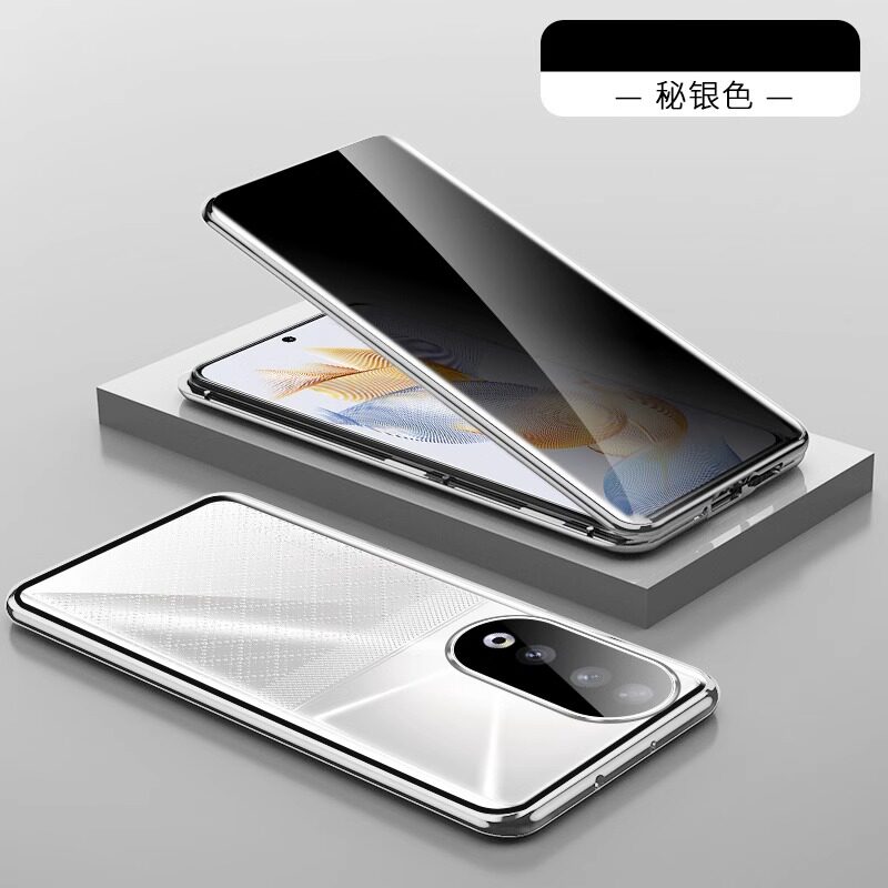 适用荣耀90手机壳新款honor90pro双面全包90GT防摔外壳透明保护套曲屏版专用男高级感女士rea一an00华为九零
