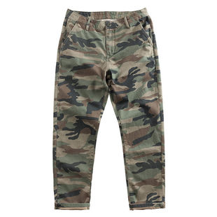 Camo pants Harlan pants straight leg pants迷彩裤哈伦裤直筒裤