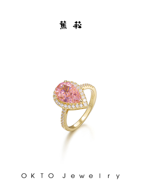 OKTO【方糖系列】925银戒指女轻奢食复古指戒高级时尚新款女