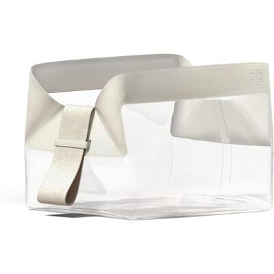 Parcel Clear with Magnetic Closure Durable and Leak