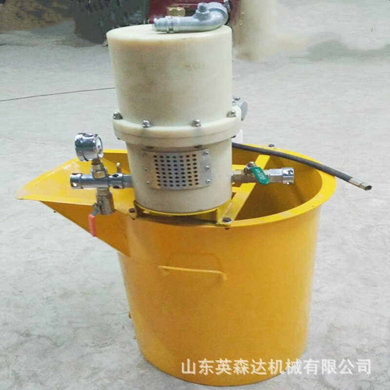 英森达热卖矿用气动注浆泵 ZBQ27/1.5高压注浆堵漏单液注浆泵小型