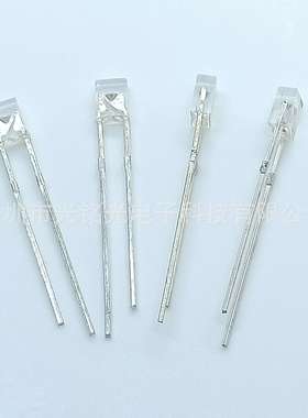 供应 234白发透明黄色直插灯珠 234黄发黄 胶体LED发光二极管