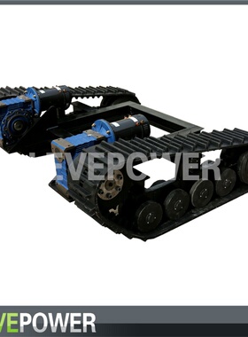 厂家供应 DP-AHJS-280小型履带式底盘 智能控制 电动履带底盘