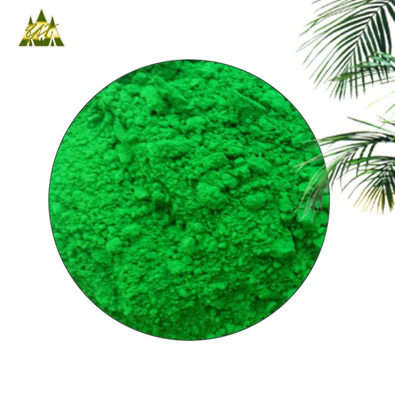 油漆用美术绿 颜色鲜艳 墙体彩绘油墨用翠绿 铁绿粉 厂家供应