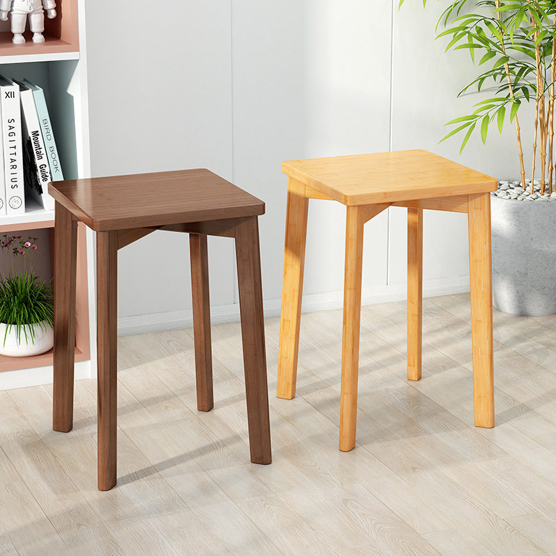 家用凳子小板凳客厅简约现代餐桌凳实木竹方凳大人儿童高矮凳椅子,家庭/个人清洁工具,厨卫防水贴/条,淘宝优惠券,粉丝福利购,淘宝优惠卷
