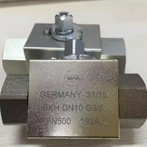 德国MHA美尔基安三通高压球阀BK3-DN13-G1/2-112A-L