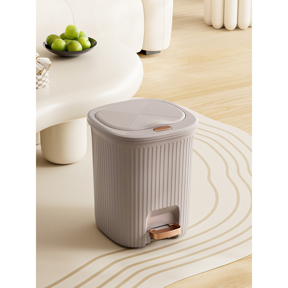 垃圾桶脚踏式带盖家用卫生间厕所厨房大容量客厅轻奢2024新款专用