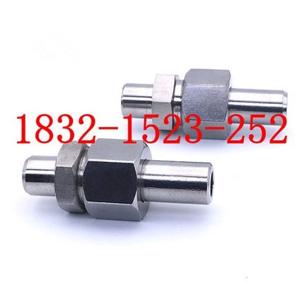 对焊式（压垫）直通螺纹终端接头PN63 BWΦ22-G1/2（M） 304SS