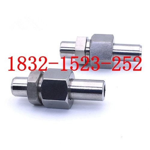 对焊式（压垫）直通螺纹终端接头PN63 BWΦ22-G1/2（M） 304SS