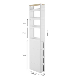 12-13cm夹缝收纳架宽厨房窄缝架浴室夹缝置物架冰箱置物架夹缝柜
