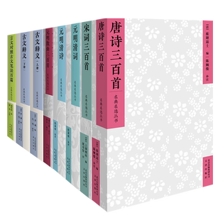 古典文学诗词 名典名选丛书 古文释义(上下册)元明清诗 元明清词 散曲三百首 言文对照古文笔法百篇 唐诗宋词三百首中国古诗词