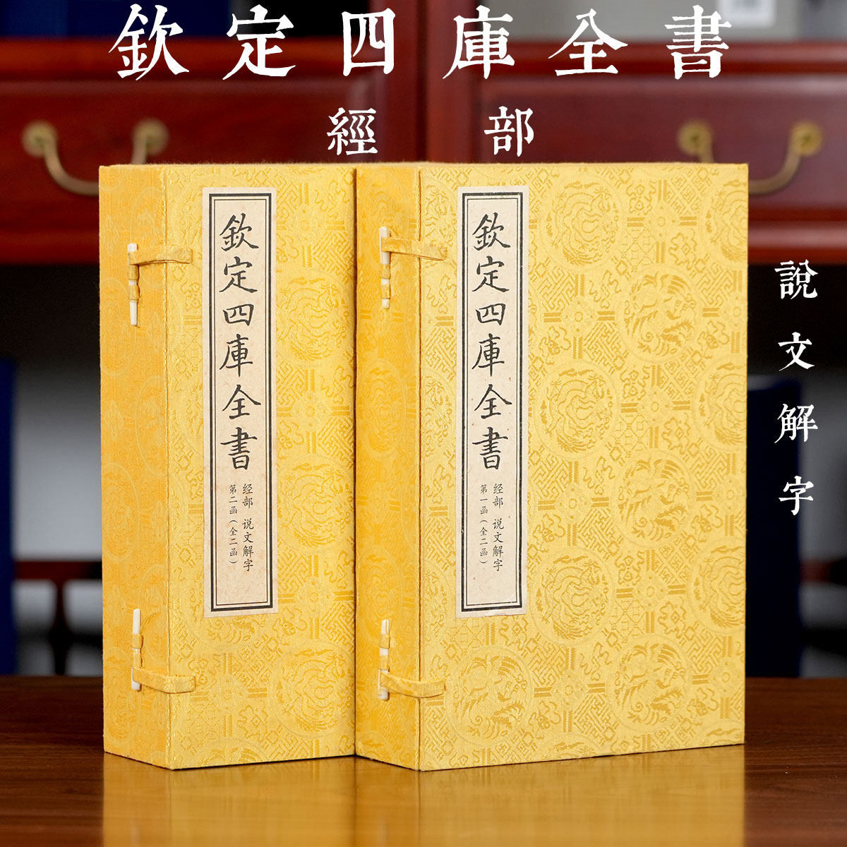 【2函8册】钦定四库全书经部说文解字许慎古文字汉字起源流学术研究原版影印中国文化象形字古汉语词典字典解析工具书古籍三希堂