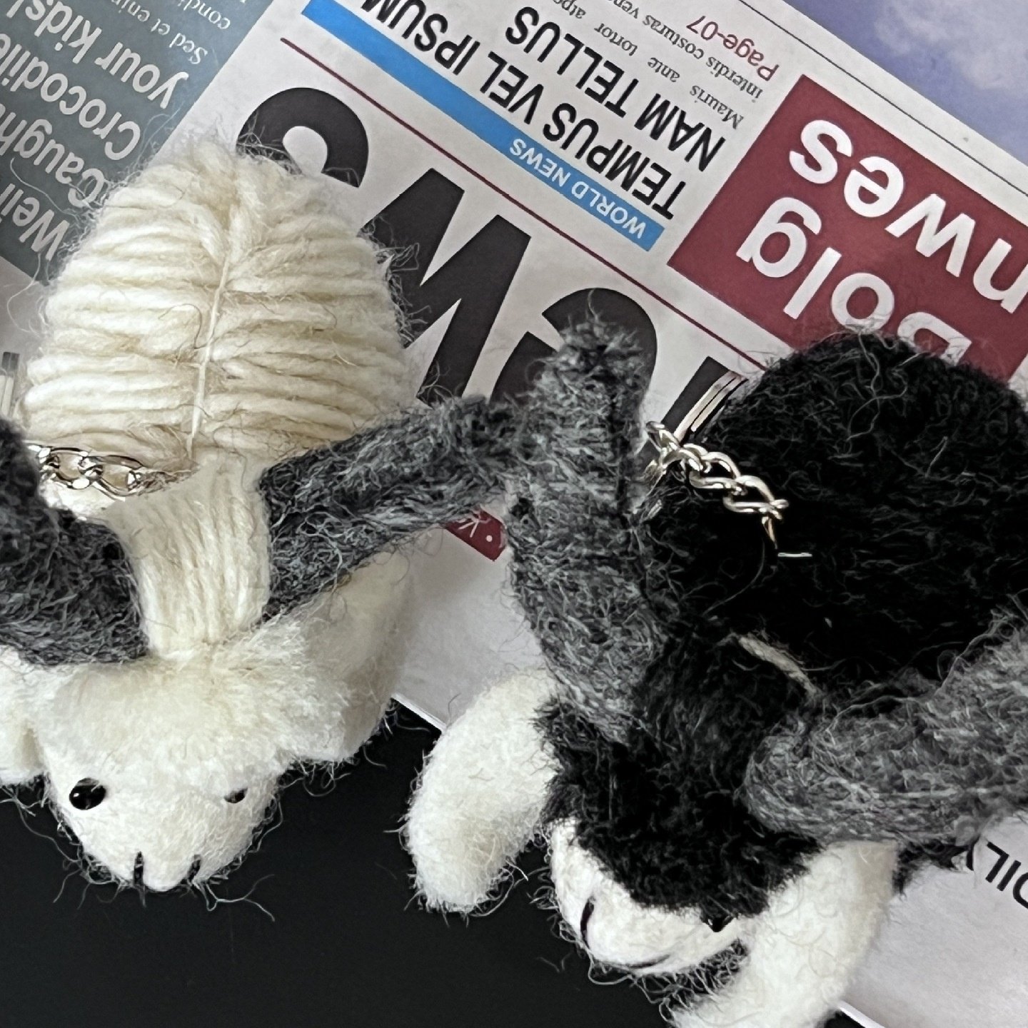 新款动物羊毛毡成品挂件可爱包挂配件牦牛挂饰小清新钥匙扣装饰品