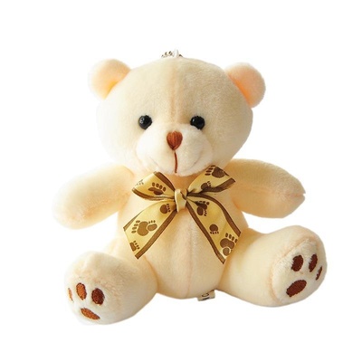 可爱糖果熊小泰迪熊毛绒玩具糖果熊公仔10cm礼品促销品