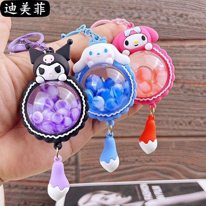 女流沙娃娃钥匙扣精致三丽欧漂流