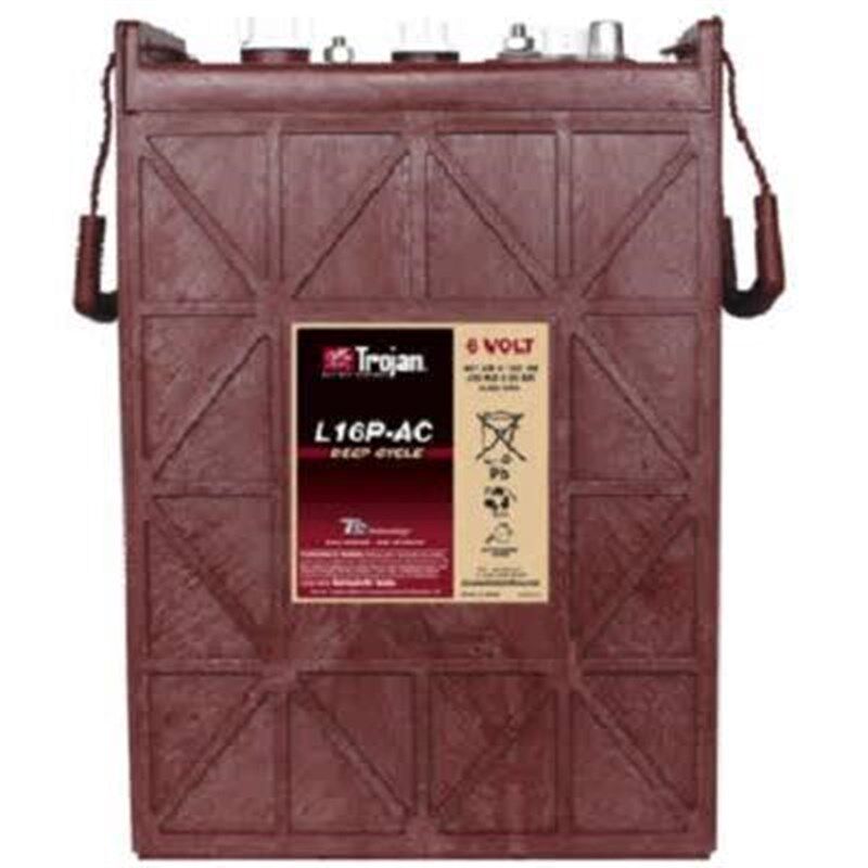 美国邱健蓄电池L16G-AC 6V390AwH L16P-AC 6V420AH/Trojan现货包