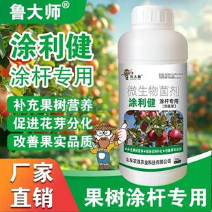 鲁大师涂立健涂利健宝涂树杆专用提质增产防寒补充营养强效免疫肥