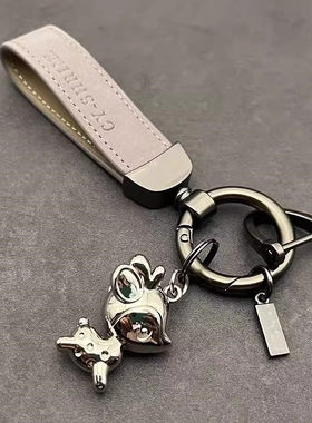 一路平安钥匙扣srosoey合金高档