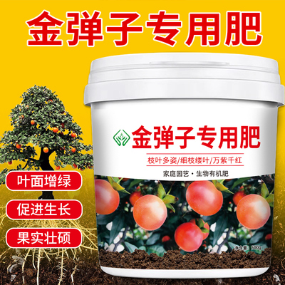 【金弹子专用肥料】绿植盆栽营养型有机肥老鸦柿颗粒缓释肥复合肥